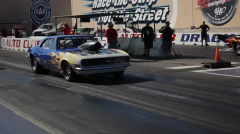 68 Camaro Launch Video stock 55383756