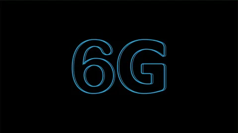 6G graphic animation. Video stock 276660825