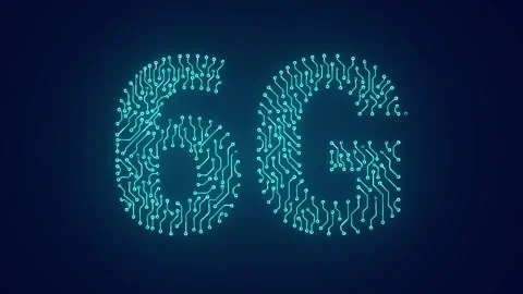 6g high speed internet connectivity technology animation Stock Footage 241837406