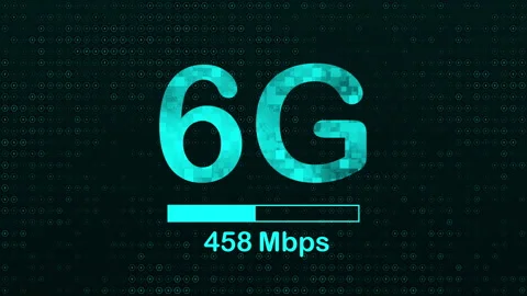 6G Internet of IOT Mobile Wireless Network Technology Stock Footage 337984616