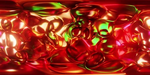 6K 360VR Abstract Cosmic Waves 库存影片 340363595