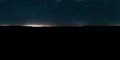 6K 360VR Equirectangular Milky Way Time Lapse of Night Sky for VR Headset 4k or 4k+ Resolution