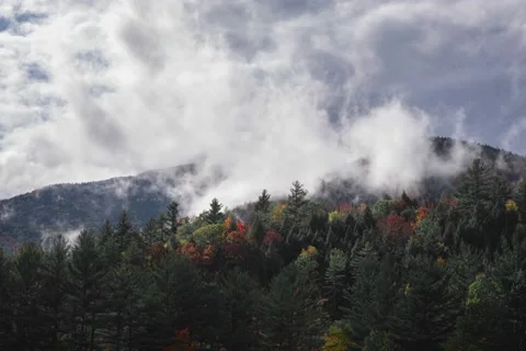 6k Autumn Mountain Time Lapse Bundle 1 Stock Footage 146341240