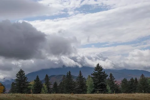6k Autumn Mountain Time Lapse Bundle 2 Stock Footage 146341254
