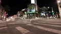 6K Hollywood and Highland Scramble Crosswalk Time Lapse of Busy Traffic Zoom Out 4k or 4k+ Resolution