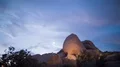 6K Joshua Tree Stars Time Lapse of Venus rising over Skull Rock Tilt Up 4k or 4k+ Resolution