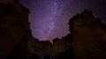 6K Milky Way and Draconids Meteor Shower Time Lapse over Rocky Canyon 4k or 4k+ Resolution