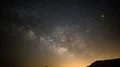 6K Milky Way Aquarids Meteor Shower Canyon Time Lapse 4k or 4k+ Resolution