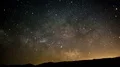 6K Milky Way Aquarids Meteor Shower Canyon Time Lapse 4k or 4k+ Resolution