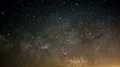 6K Milky Way Galaxy in Spring Sky Time Lapse Stars and Meteors 4k or 4k+ Resolution