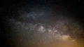 6K Milky Way Galaxy in Spring Sky Time Lapse Stars and Meteors 4k or 4k+ Resolution