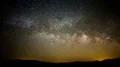 6K Milky Way Galaxy in Spring Sky Time Lapse Stars and Meteors 4k or 4k+ Resolution