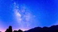 6K Milky Way Lyrids Meteor Shower Time Lapse 4k or 4k+ Resolution