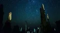 6K Mono Lake Milky Way and Perseid Meteor Shower Time Lapse over Tufa Towers 4k or 4k+ Resolution