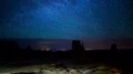 6K Monument Valley Milky Way Galaxy Time Lapse Pan Right 4k or 4k+ Resolution