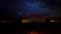 6K Monument Valley Storm and Lightning Time Lapse Stars 4k or 4k+ Resolution