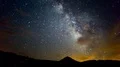 6K Mountains Milky Way Galaxy Time Lapse Night Sky Stars 4k or 4k+ Resolution