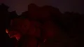 6K Rock Formation Time Lapse Dolly Shot of Night SKy in Mojave Desert California 4k or 4k+ Resolution