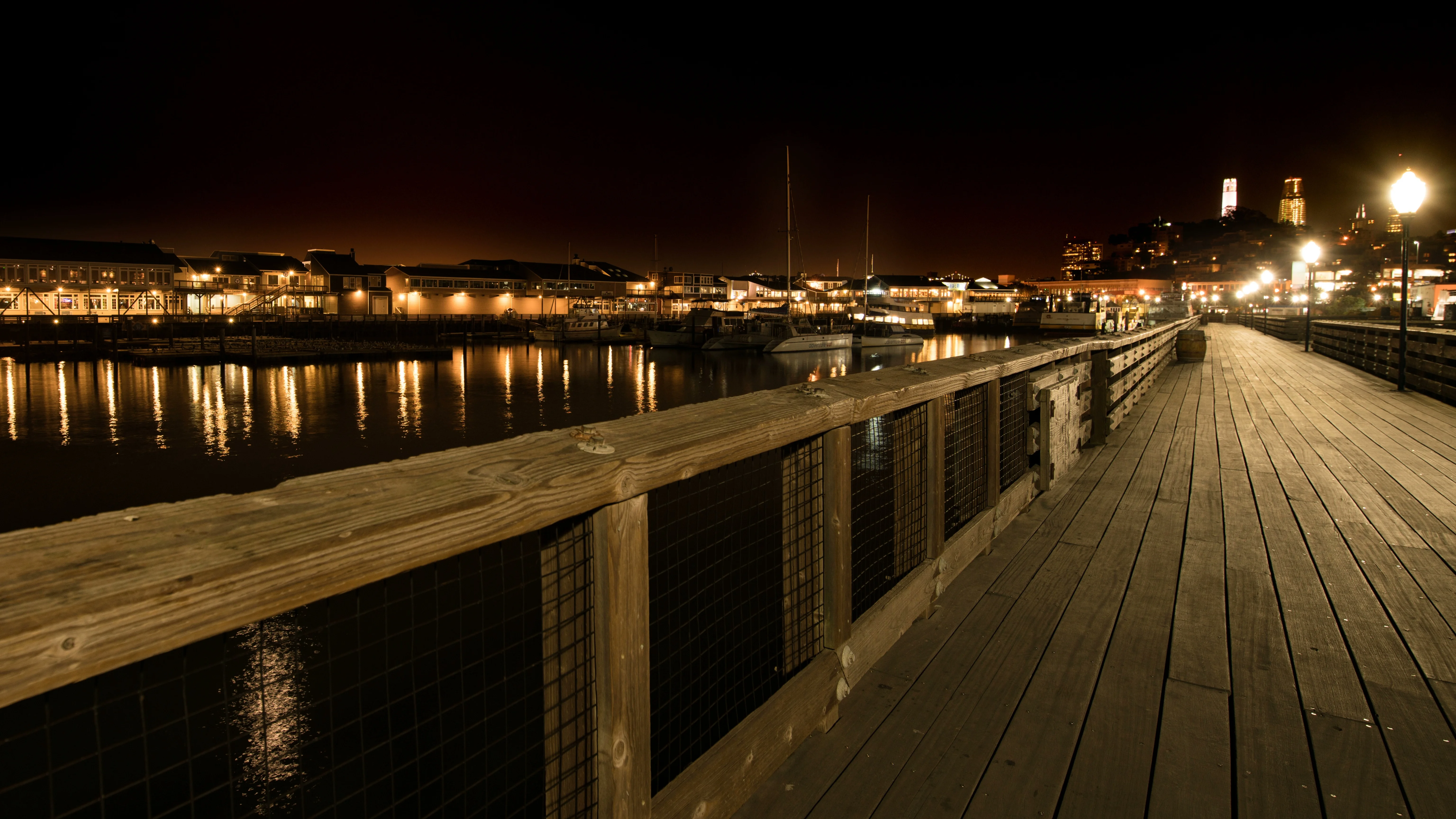 Pier 39 at Fisherman`s Wharf in San Francisco Editorial Photo