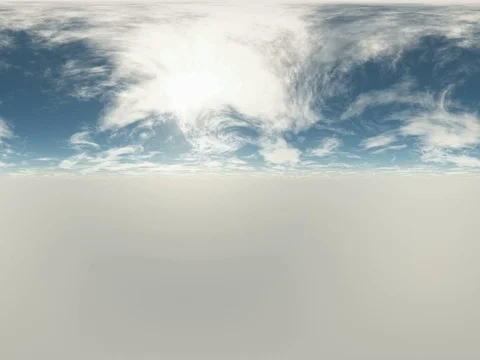 6k VR 360 degree Panoramic Sky and Clouds at. ready for use in 3D environment Stock Footage 70560735