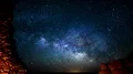 6K Wupatki Ancient Indian Ruins and Milky Way Galaxy Time Lapse Stars 4k or 4k+ Resolution