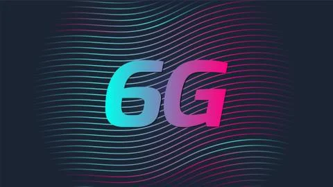 6th generation of internet. Stock Illustration