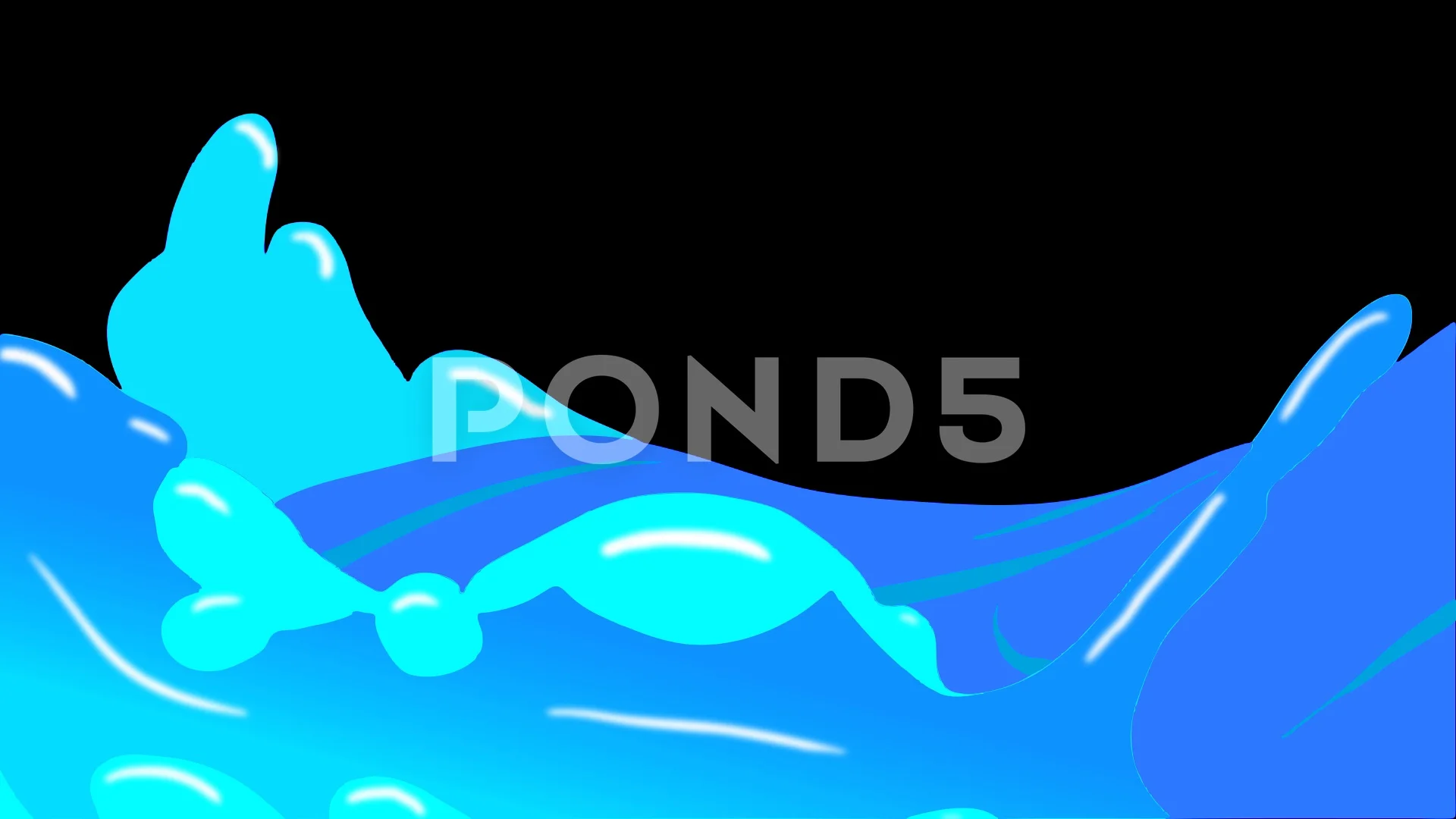 Cartoon Water Stock Footage ~ Royalty Free Stock Videos | Pond5