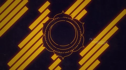 7 chakras old book style animation. Colorful smooth transitions between chakras. Stock-Footage 285530718
