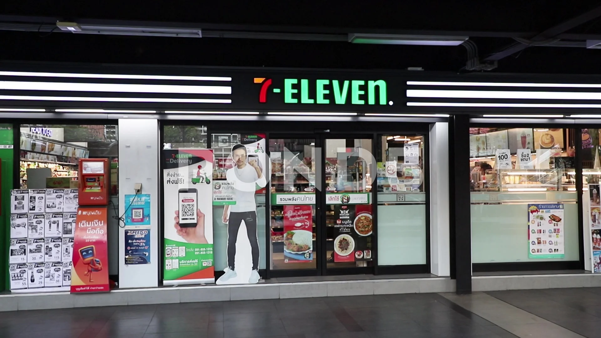 7 Eleven store in Bangkok. Thailand Bangkok March 2020