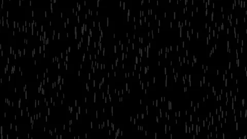 7. Heavy Rain Falling. Strong Rain Weather Background in Black Stock Footage 317325041