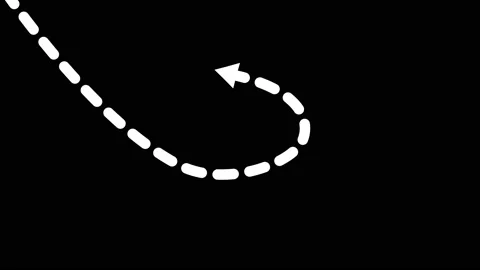 7 Luma Matte Transitions - Arrows Vidéo 163953016