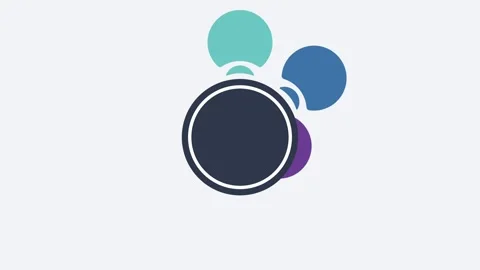 7 Options infographic motion graphics design Stock Footage 301137259