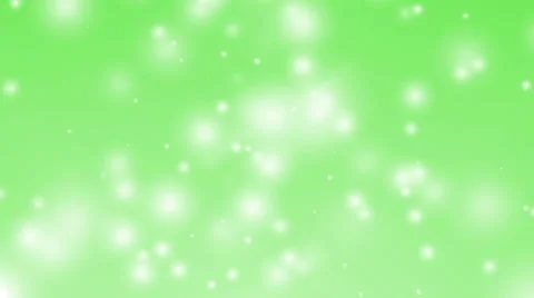 7 pack clean green background with particles. Looped Stock Footage 60208830