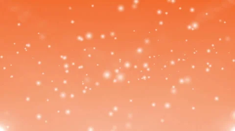 7 pack clean orange background with particles. Looped Stock-Footage 60207251