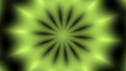 7-Point Star Shimmer Abstract Lime Glow Stock Footage 331995725