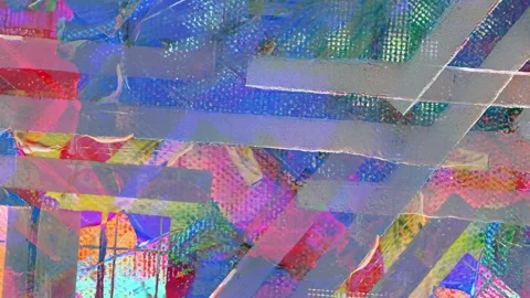 7 Stop-Motion Paint Textures Stock Footage 307880470