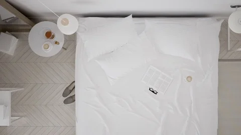 7 top bedroom Stock Footage 73019745