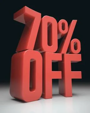 70% Off Stock Illustration