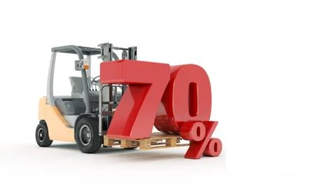 70 percent Stock Illustration