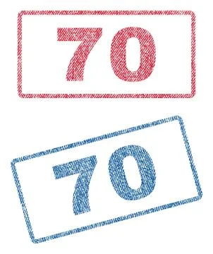 70 Text Textile Seal Stamp Watermarks Stock Illustration