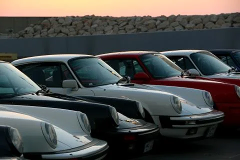 70 Years of Porsche Stock Photos