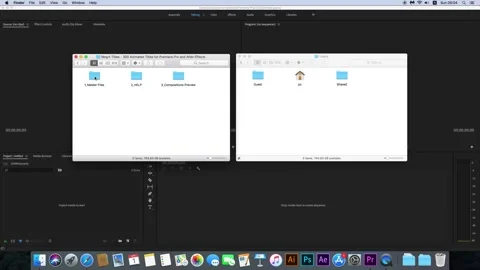 700 animated titles for premiere pro &amp; after effects 스톡 After Effects
