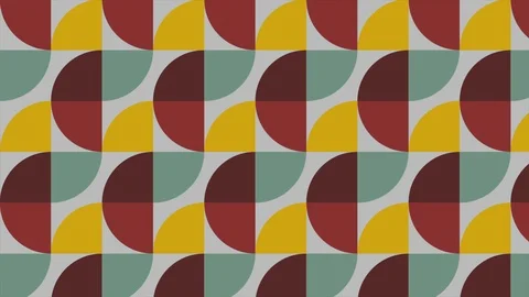 70's geometric pattern Vidéo 97313990