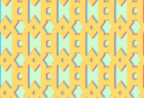 70s Retro abstract power pattern background Stock Illustration