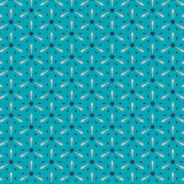 70s retro vintage geometric pattern Stock Illustration
