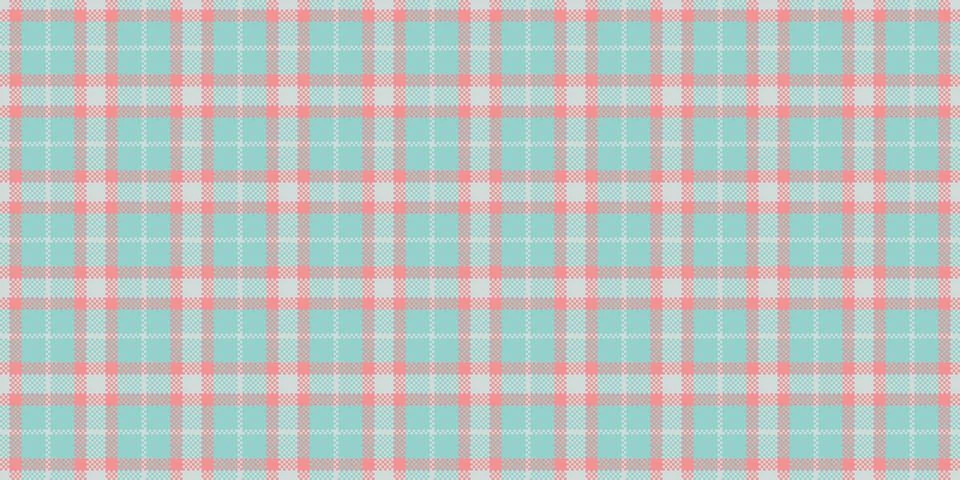70s seamless pattern vector, mature background check plaid. Tattersall fabr.. Illustrazione stock