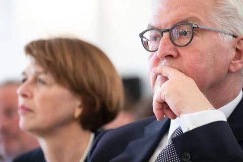 70th anniversary of German Basic Law event at Bellevue Palace, Berlin, Germany - Stock Photos