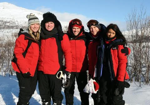 '71 Degrees North' TV Programme. North Cape, Europe. - 2010 Stock Photos