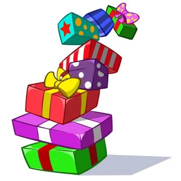 71 giftbox Stock Illustration