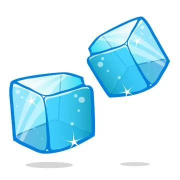 72 icecube Stock Illustration
